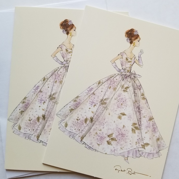 ❗Barbie Notecards and Envelope Set By Robert Best❗ - Picture 2 of 5